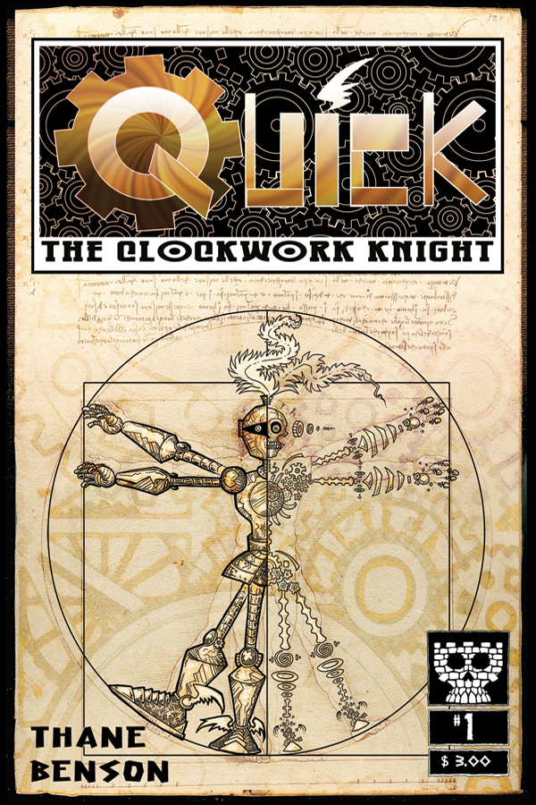 Quick, the clockwork knight comic book